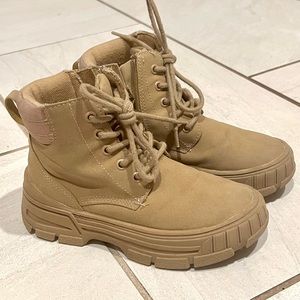 Zara Kids Laced Ankle Boots